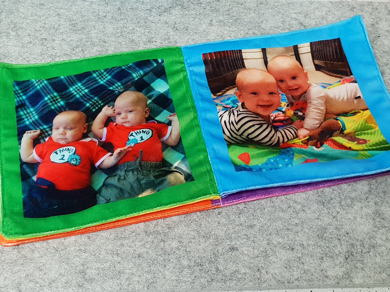 Custom Printed - Soft Photo Memory Book Panels - Bespoke