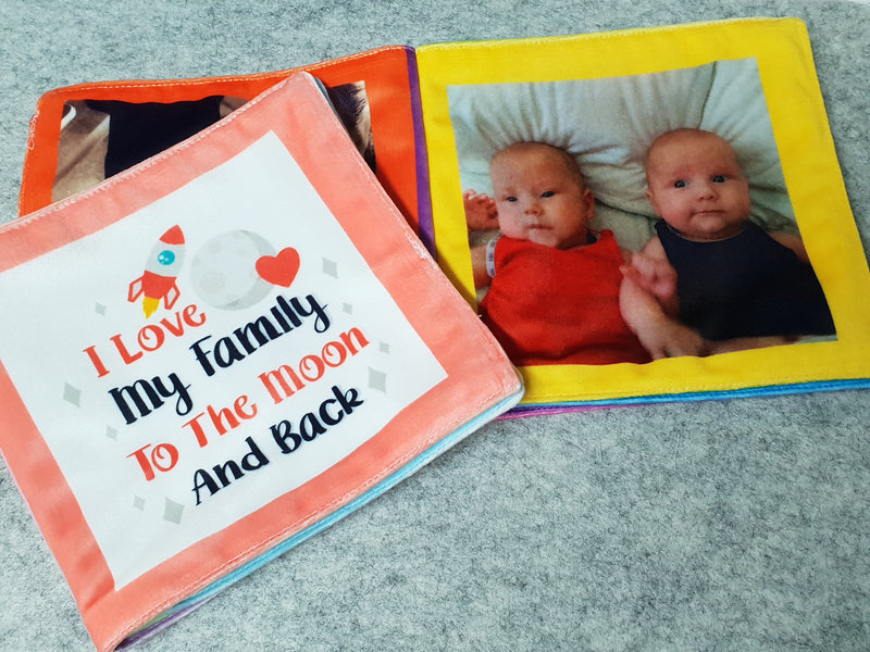 Custom Printed - Soft Photo Memory Book Panels - Bespoke