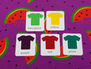 Watermelon - cotton lycra - 150cm wide