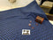 Blue Dragon Scales - cotton lycra - 150cm wide