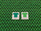 Green Dragon Scales - cotton lycra - 150cm wide