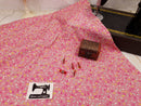 Pink Sprinkles - cotton lycra - 150cm wide
