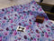 Misty Floral - cotton lycra - 150cm wide