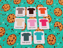 Kawaii Cookies - cotton lycra - 150cm wide