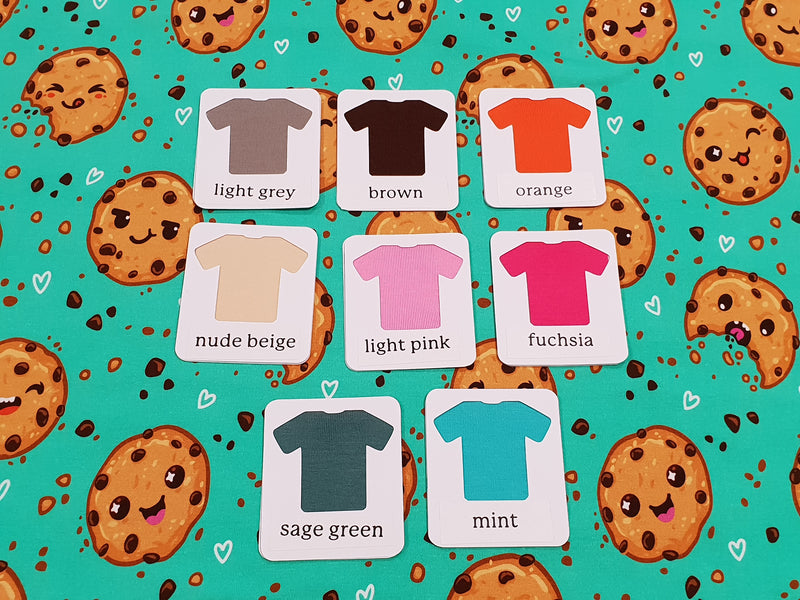 Kawaii Cookies - cotton lycra - 150cm wide