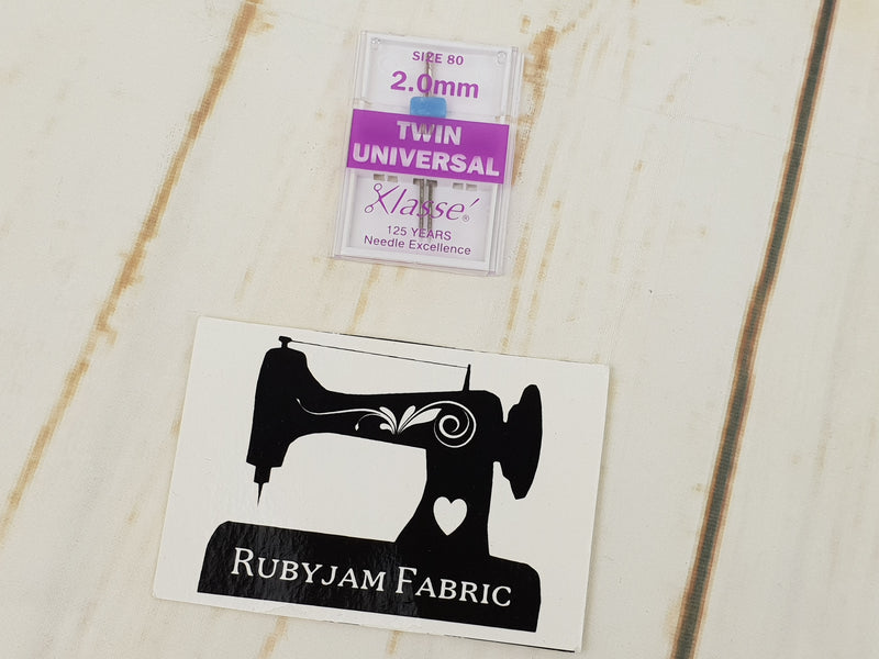 Klasse Twin Universal Needle 80/12 2.0mm - clearance