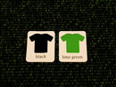 Binary - cotton lycra - 150cm wide