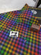 Rainbow Tartan - cotton lycra - 150cm wide