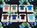 Blue Green Floral - cotton lycra - 150cm wide - clearance