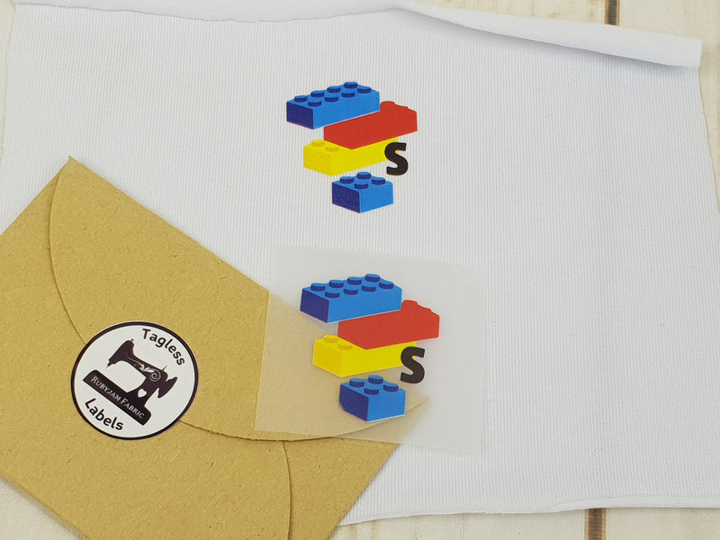 Building Bricks - Size S - Tagless Label Transfers