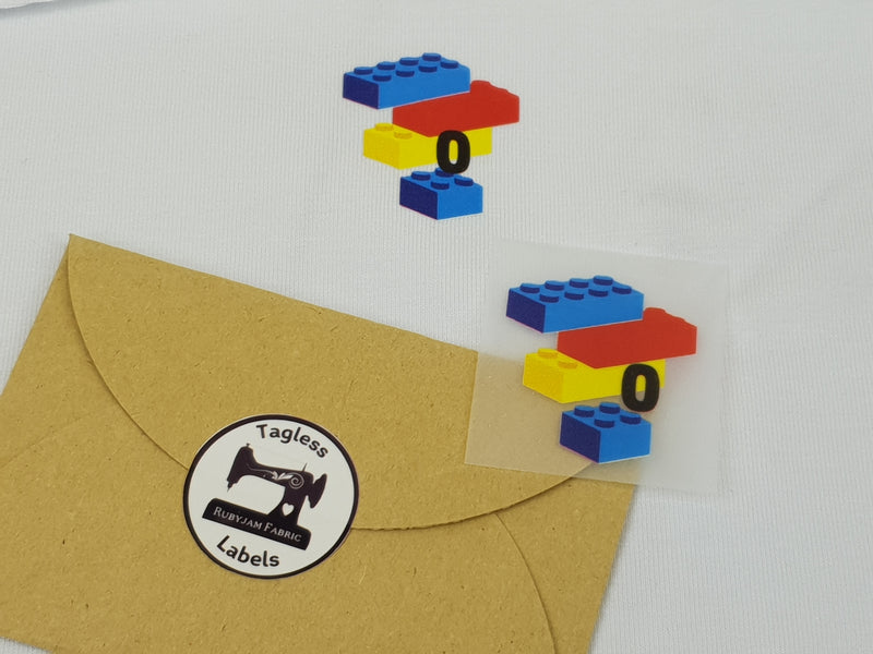 Building Bricks - Size 0 - Tagless Label Transfers