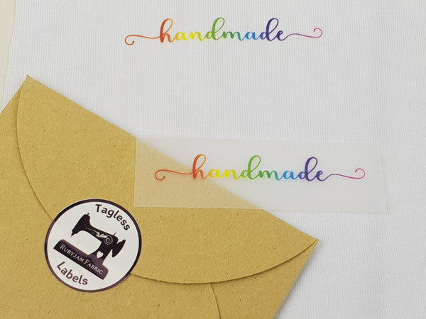 Rainbow Handmade - Tagless Label Transfers
