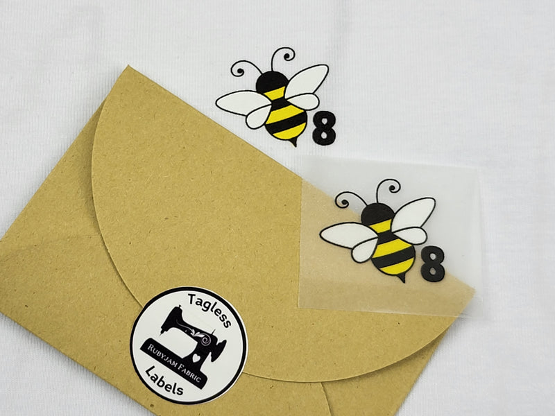 Bee - Size 8 - Tagless Label Transfers