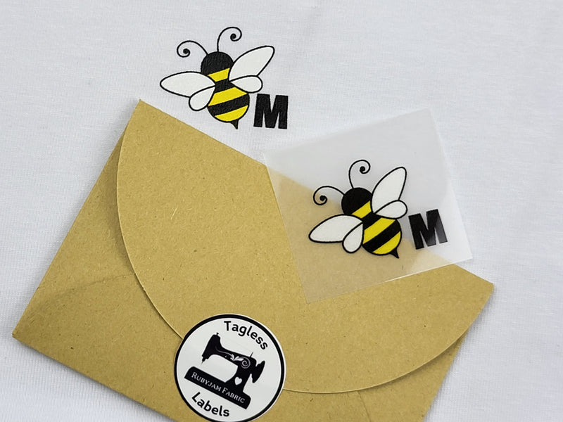 Bee - Size M - Tagless Label Transfers