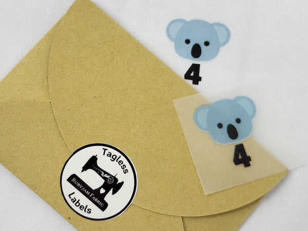 Koala - Size 4 - Tagless Label Transfers