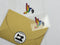 Rainbow Hummingbird - Size 9 - Tagless Label Transfers