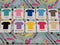 Artist Paint Palette - cotton lycra - 150cm wide - clearance