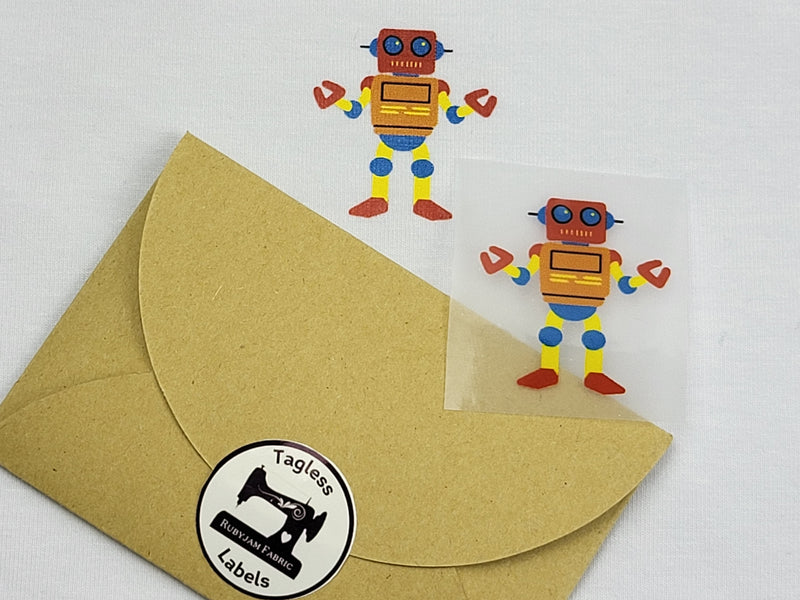 Robot - NO SIZE - Tagless Label Transfers