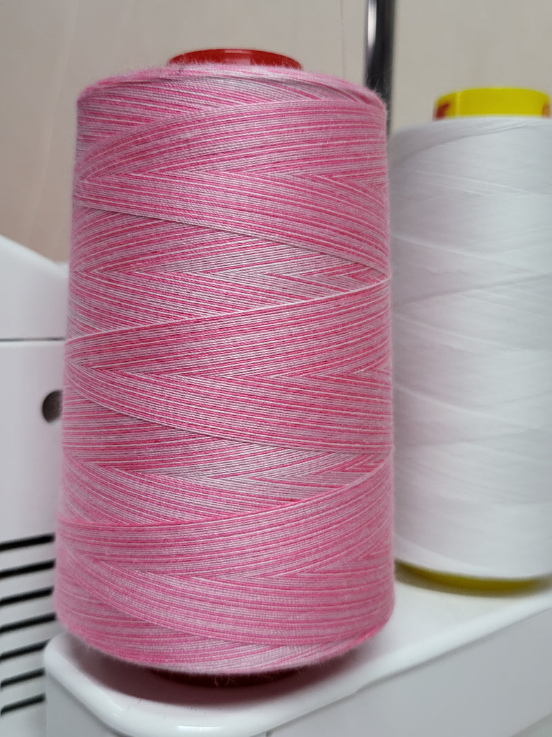 Flamingo Blush - Twisted Threads - 5000M Variegated Overlocker Thread