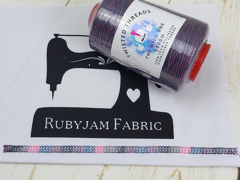 The Wild One - Twisted Threads - 5000M Variegated Overlocker Thread