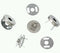 Magnetic Clasp, Silver, 18mm - set of 4