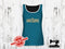 AWESOME Animal Print - TEAL BLUE - Panels On Demand