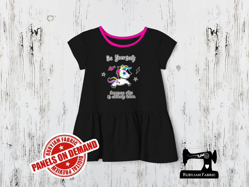 Be Yourself, Everyone Else Is Already Taken - BLACK - Panels On Demand