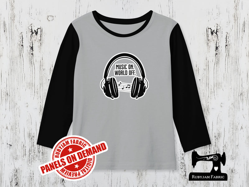 Music On, World Off - HEATHER GREY - Panels On Demand