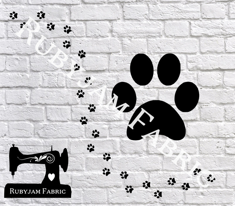 Cat Paw Prints - Cutting File - SVG/JPG/PNG