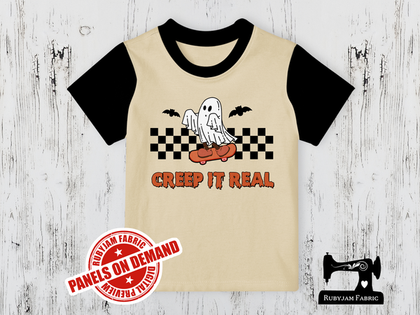 Creep It Real Halloween - SAND BEIGE - Panels On Demand