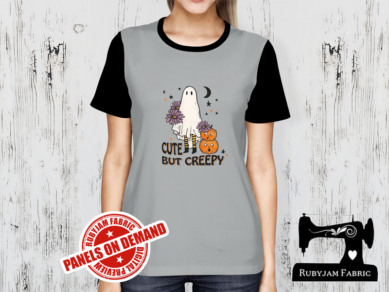 Creep It Real Halloween - HEATHER GREY - Panels On Demand