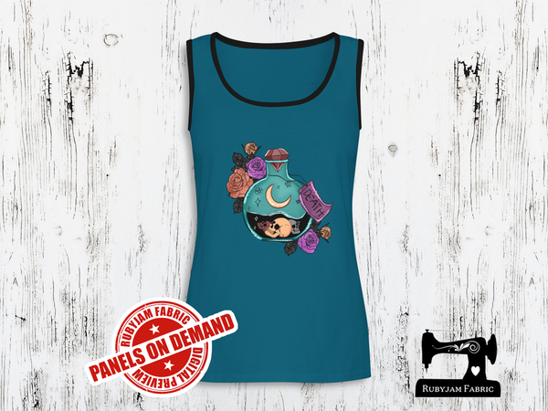 Potion Bottle - TEAL BLUE - Panels On Demand