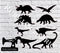 Dinosaurs - Cutting File - SVG/JPG/PNG