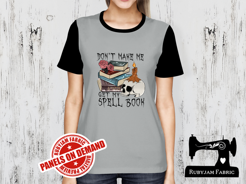 Don't Make Me Get My Spellbook - HEATHER GREY - Panels On Demand