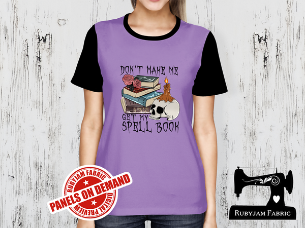 Don't Make Me Get My Spellbook - LIGHT PURPLE - Panels On Demand
