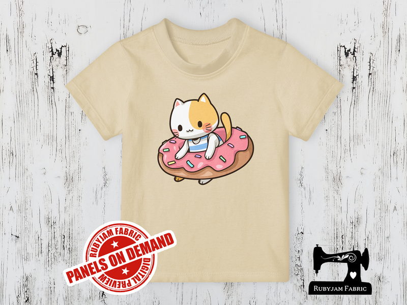 Donut Cat - SAND BEIGE - Panels On Demand
