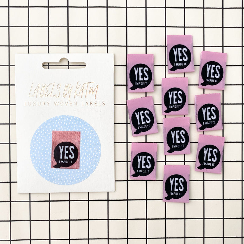 Yes I Made It - Labels by KatM