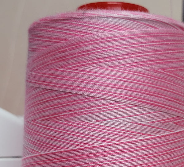 Flamingo Blush - Twisted Threads - 5000M Variegated Overlocker Thread