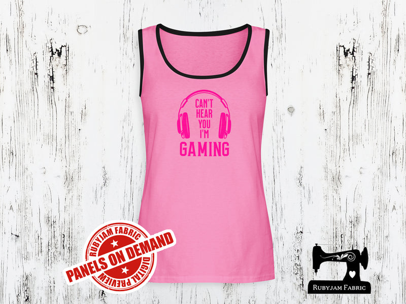Can't Hear You I'm Gaming - PINK - Panels On Demand