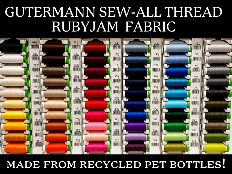 100M Gutermann Sew-All rPET Thread - Colour 000 (Black)