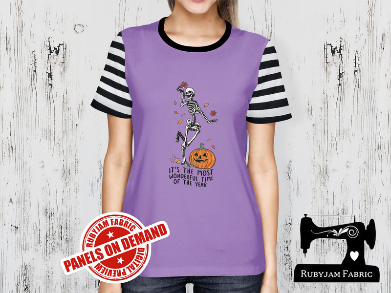 It's the Most Wonderful Time of the Year Halloween - LIGHT PURPLE - Panels On Demand