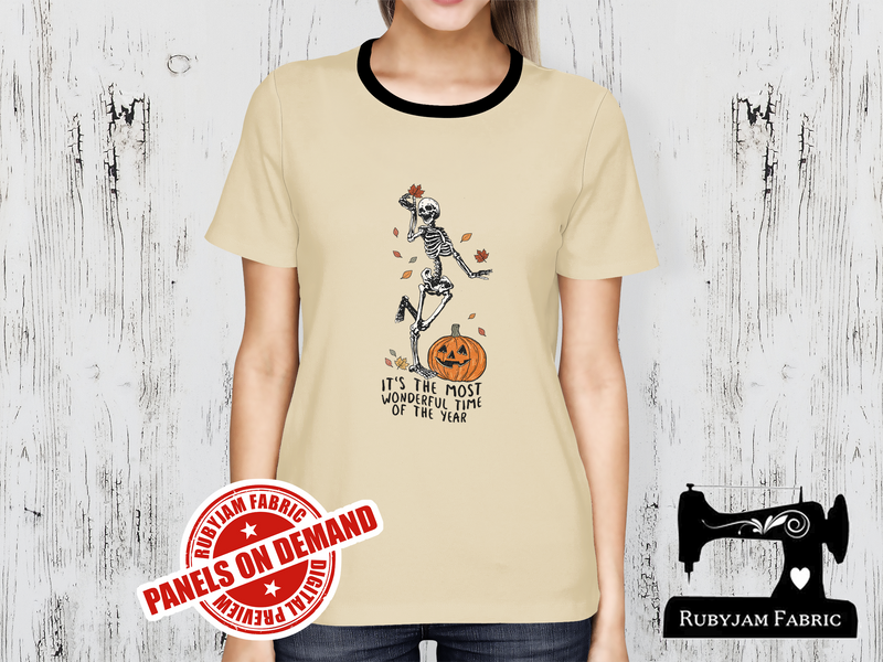 It's the Most Wonderful Time of the Year Halloween - SAND BEIGE - Panels On Demand