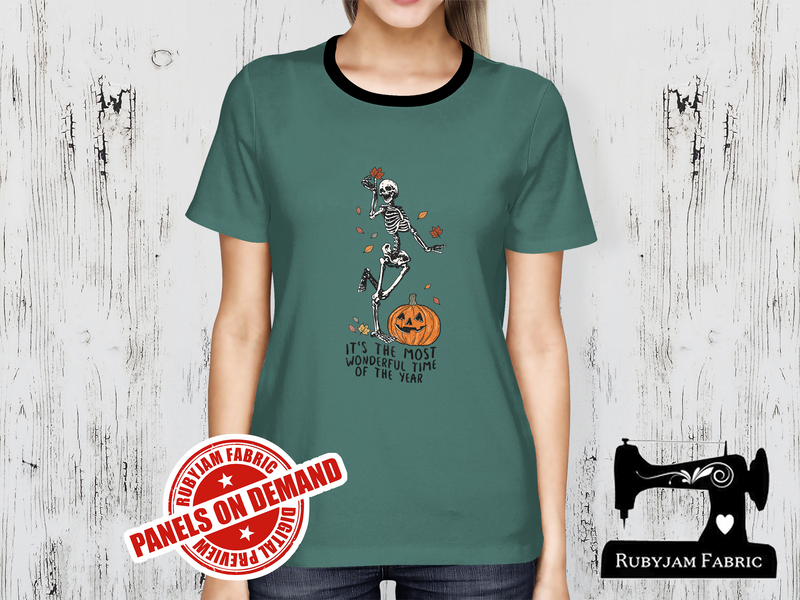 It's the Most Wonderful Time of the Year Halloween - SAGE GREEN - Panels On Demand