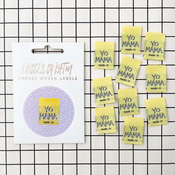Yo Mama Made It - Labels by KatM