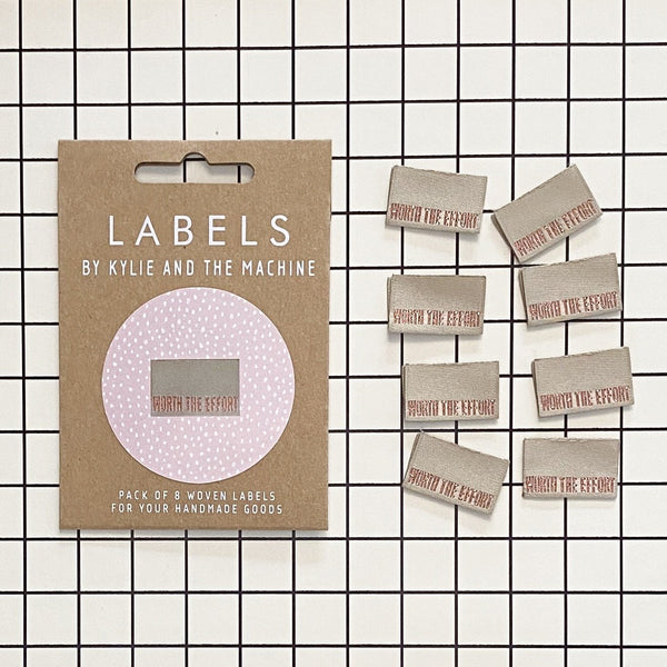Worth The Effort - Labels by KatM