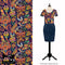 Indian Paisley - bamboo lycra - 150cm wide