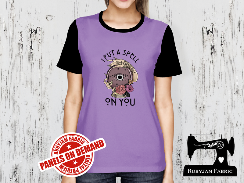 I Put a Spell on You - LIGHT PURPLE - Panels On Demand