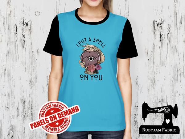 I Put a Spell on You - LIGHT BLUE - Panels On Demand