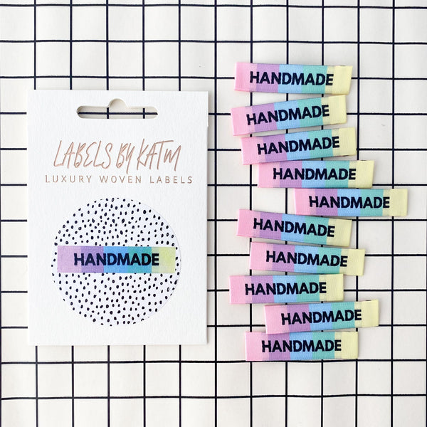 Rainbow Handmade - Labels by KatM