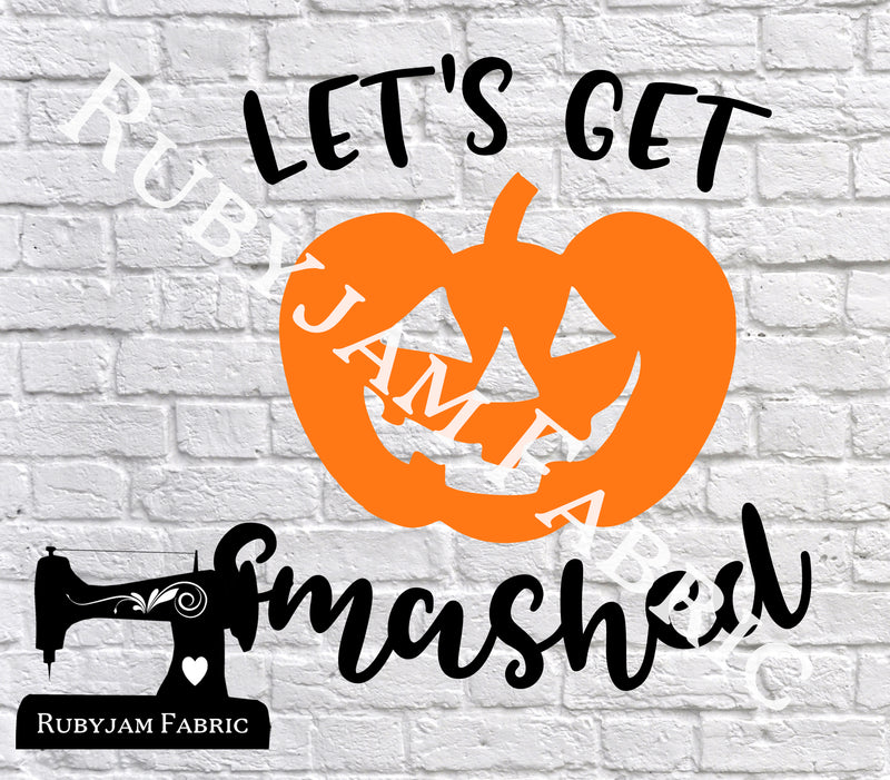 Halloween Let's Get Smashed - Cutting File - SVG/JPG/PNG